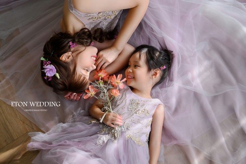 全家福,全家福照,拍全家福,親子寫真,母女寫真